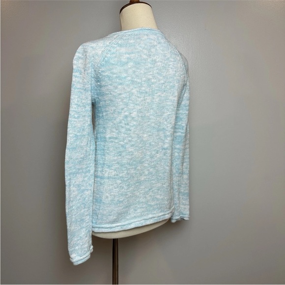 Lilly Pulitzer Danette Sweater Blue Marl Sail-abration Embroidery Beach Size XS - Picture 5 of 14
